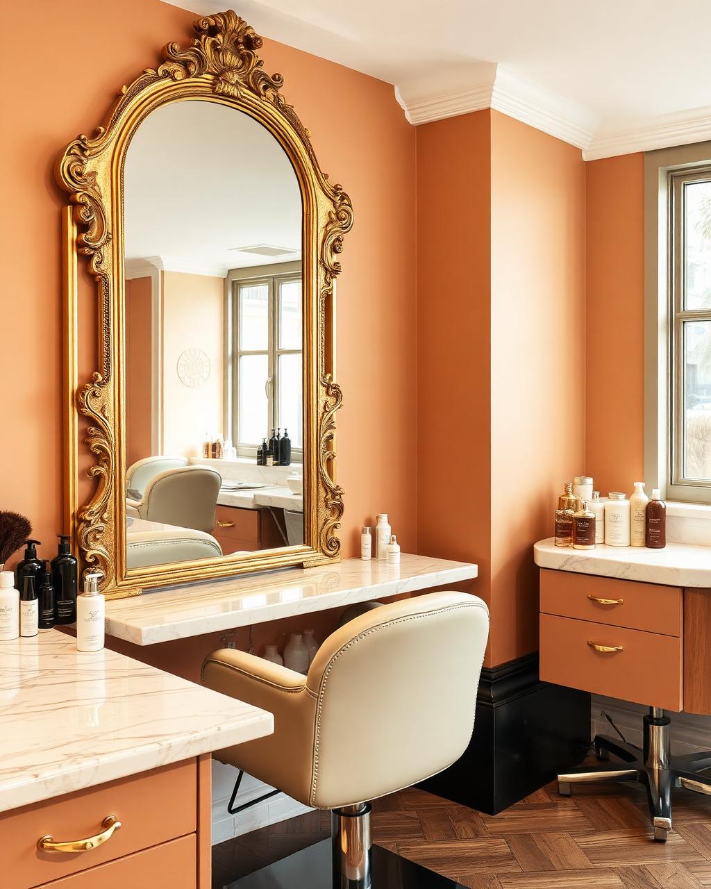 Luxe Hair Lounge interior